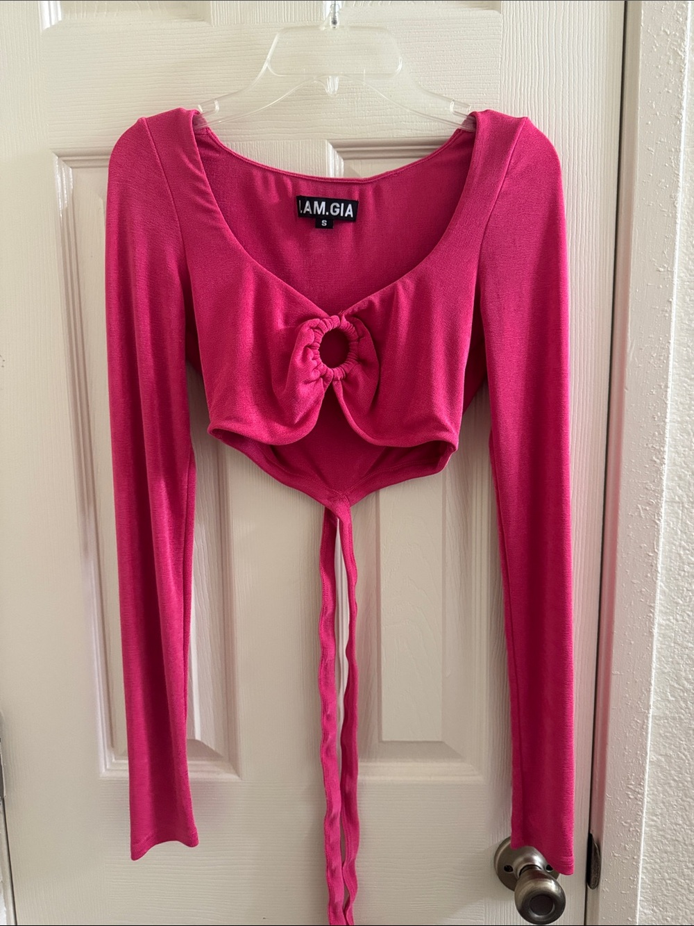Pink IamGia top